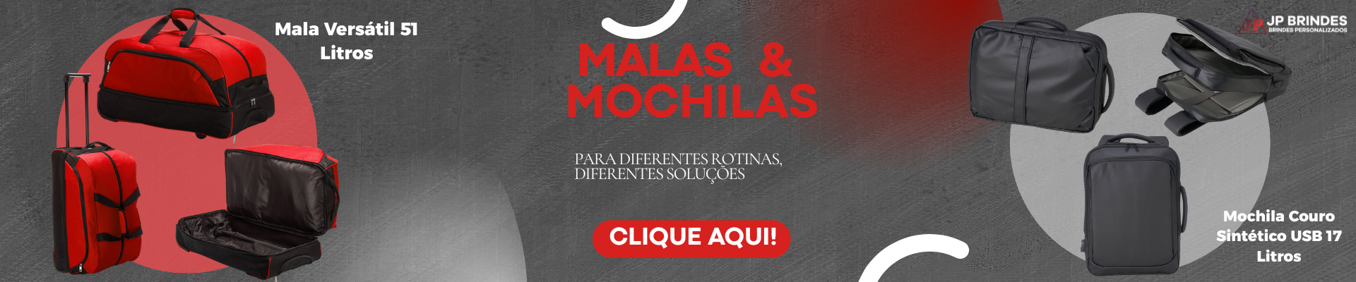 Mochilas e Malas