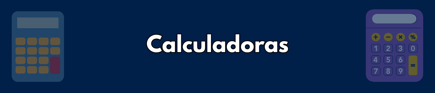 Calculadoras Calculadoras